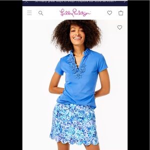 NWT Lily Pulitzer Frida polo